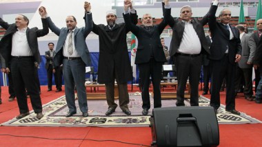 Ali Belhadj, Said Sadi meet in Harcha Hall Gathering