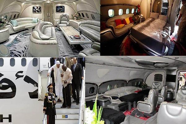 Le luxueux avion de Kadhafi est toujours en France