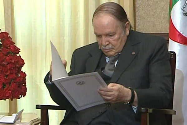 Bouteflika préside un conseil restreint consacré au gaz