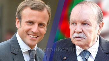 Macron s’entretient au téléphone avec le président  Bouteflika