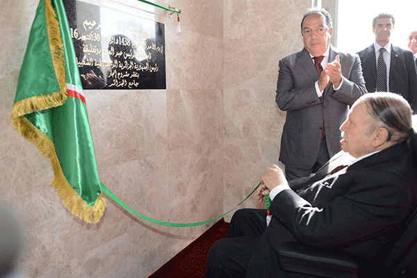 President Bouteflika Is The One Who Donated The Carpets To Algiers Grand Mosque