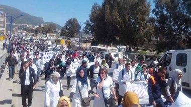 Les contractuels investissent les rues