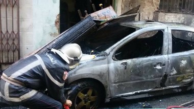Alger Centre:Un incendie ravage quatre véhicules à Didouche Morad