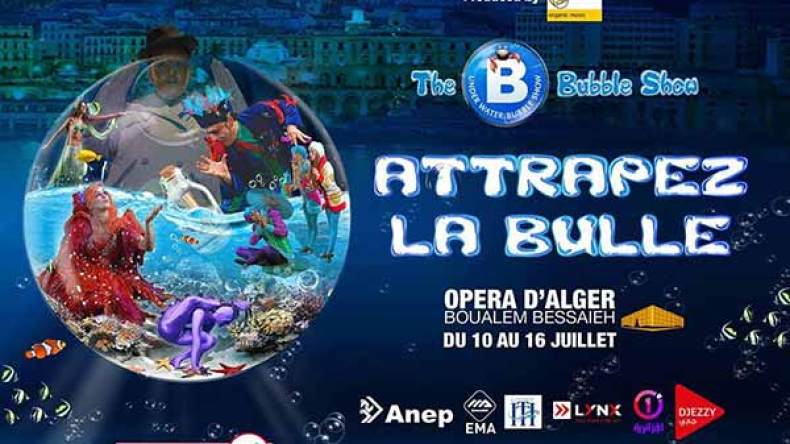 “فقاعة صابون” تصنع الدهشة وتبهر الجمهور الجزائري “تحت الماء”