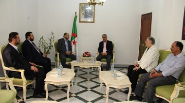 Saadani reçoit une délégation du Hamas Palestinien