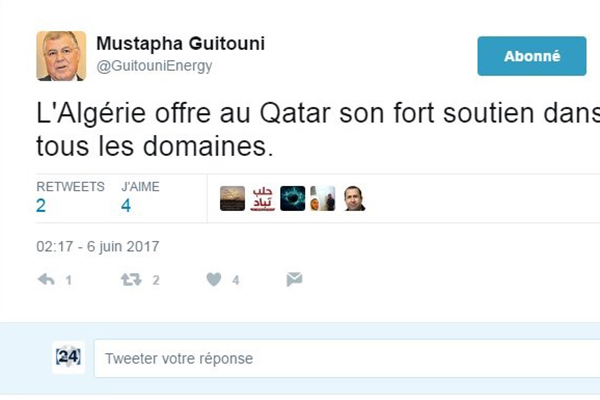 A Fake Twitter Account Attributed To Energy Minister Guitouni Raises Alarm