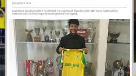 Fares Hachi,le premier africain qui rejoint l’Afrique du Sud