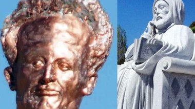 La statue monstrueuse de Larbi Ben M’hidi  retirée