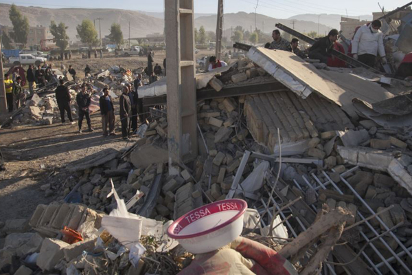 L’Iran frappé par un nouveau séisme, de magnitude 6