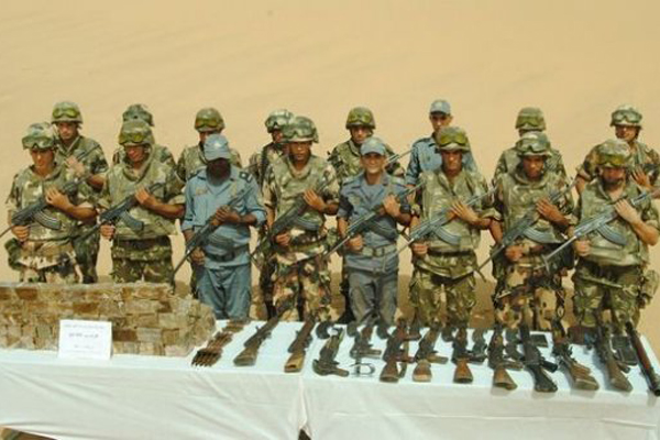 ANP: Saisie de munition de guerre, destruction de bombes artisanales