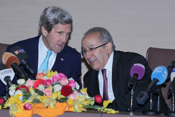 Lamamra: «Nous n’avons pas discuté des présidentielles avec Kerry car c’est une question interne»