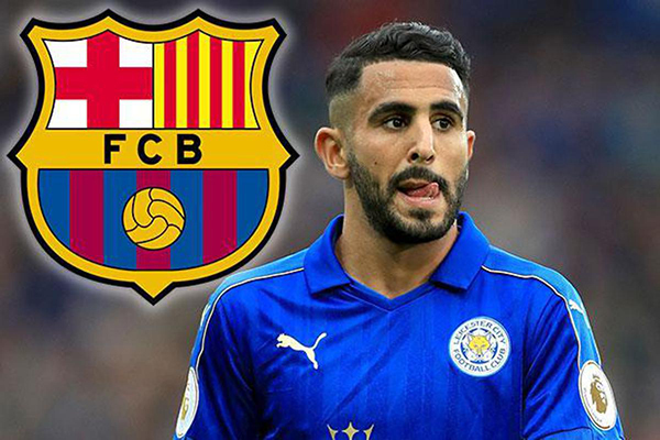 Riyad Mahrez Upset At FC Barcelona’s Procrastination