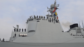 Des navires de guerre chinois accostent au Port d’Alger
