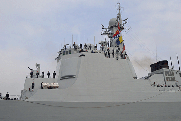 Des navires de guerre chinois accostent au Port d’Alger