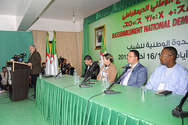 Kidji : «Saâdani se déchaîne contre le RND à cause du meeting de la Coupole»