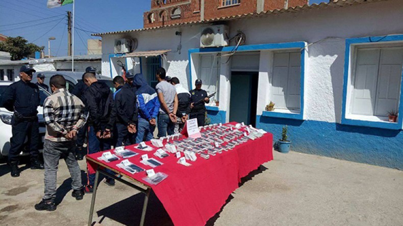 أمن تيبازة يطيح بـ 10 أشخاص يحترفون الاتجار وترويج المخدرات