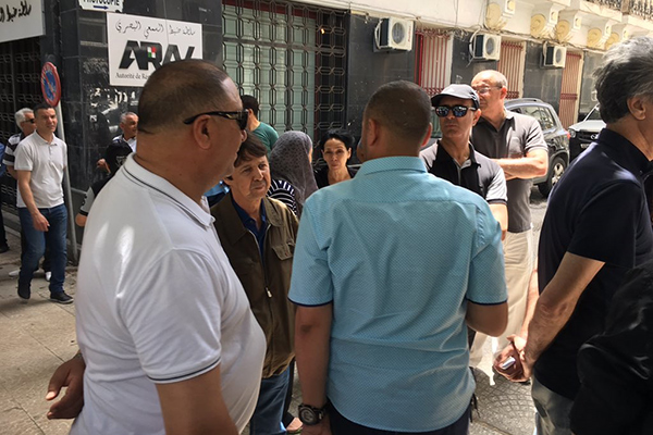 Said Bouteflika Participates In Algiers Solidarity Sit-in For Boudjedra