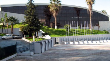 Interior Ministry authorized boycotters of the Presidential Elections to protest inside Algiers Harcha Hall