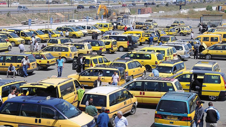 المحطة الجديدة لسيارات الأجرة بالخروبة خطر على المسافرين