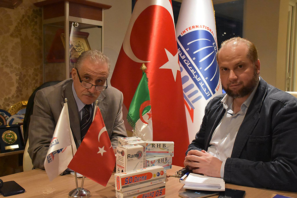 Toufik Zaibet honoré en Turquie