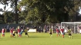 مقصية رائعة لحارس إنجليزي!