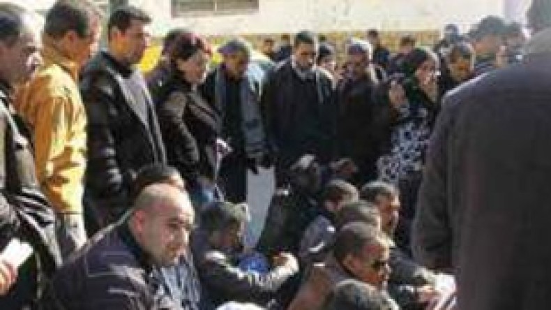 توقيف 3 مشاركين في تجمع للبطالين بالعاصمة