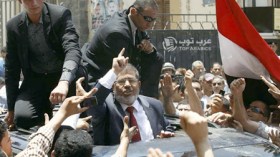مرسي رئيسا لمصر ومليونية احتفالية في ميدان التحرير
