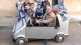 مبروك‮ ‬من‮ ‬سطيف‮ ‬يصنع‮ ‬سيارة‮ ‬تسير‮ ‬بمضخة‮ ‬دون‮ ‬الحاجة‮ ‬للماء‮ ‬لتبريدها