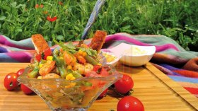 سلطة الجمبري