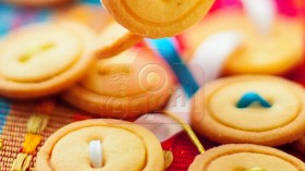 بسكويت الأزرار بالأرز