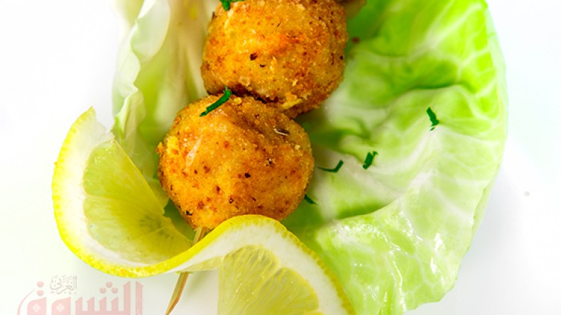 مقرمشات السمك بالخضار