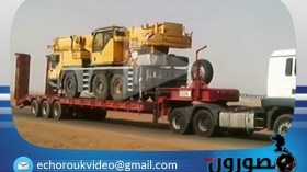 عين صالح: شاحنات تحمل آلات التنقيب عن الغاز الصخري