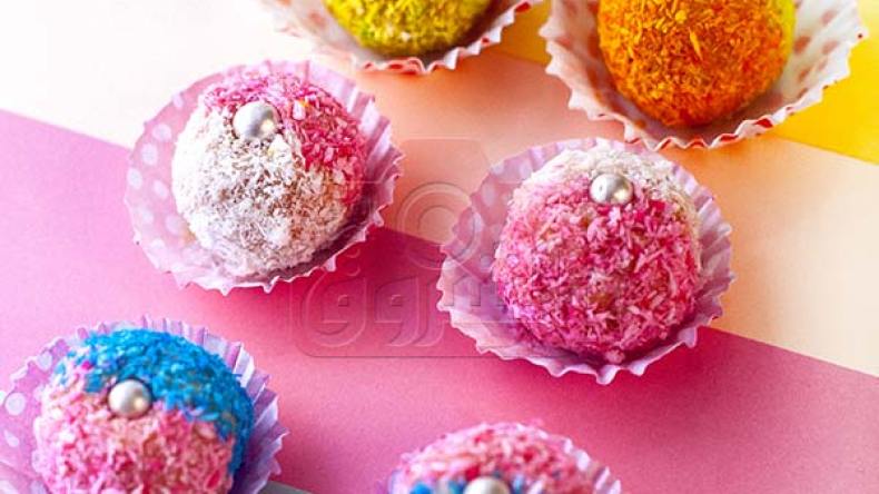 كريات جوز الهند بالبسكويت