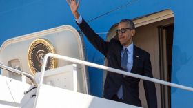 أوباما يقوم بآخر الجولات الرسمية قبل مغادرة البيت الأبيض