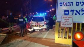 فتاة فلسطينية تدهس عناصر من شرطة الاحتلال بالقدس