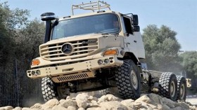 مصنع الرويبة ينتج طرازا جديدا من شاحنات مرسيدس بنز