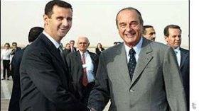 شيراك يغيب عن العيد الوطني بسبب الأسد