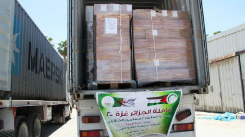 قافلة طبية إنسانية جزائرية تتجه إلى غزة