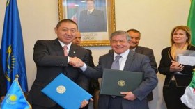 التوقيع على مذكرة تفاهم الجزائر وكازاخستان