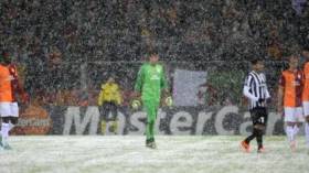 رابطة أبطال أوروبا: نجاة أولمبياكوس والثلوج تؤجل قمة إسطنبول