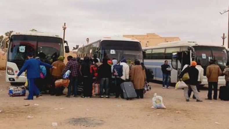 ترحيل أكثر من 600 رعية نيجرية من تمنراست إلى بلدهم