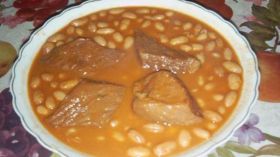 لوبيا باللحم البقري