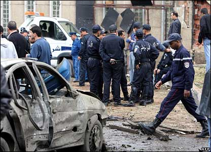 Two policemen killed in Algeria bomb blast