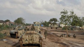 مقاتلو حركة الشباب يهاجمون قاعدة للإتحاد الإفريقي في الصومال