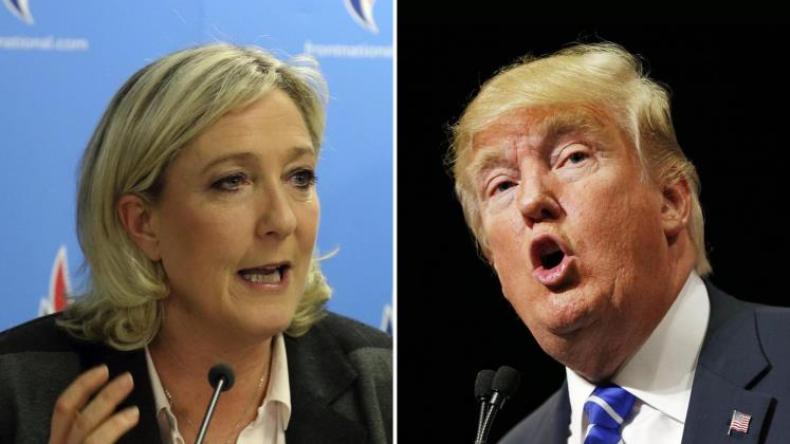 ترامب يمنح الفرصة الذهبية للوبان لقيادة فرنسا