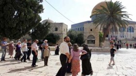 مستوطنون إسرائيليون يقتحمون المسجد الأقصى