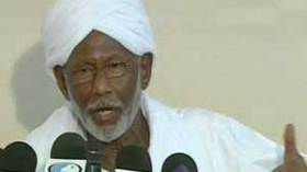 اعتقال الترابي بتهمة التورط في أحداث الخرطوم