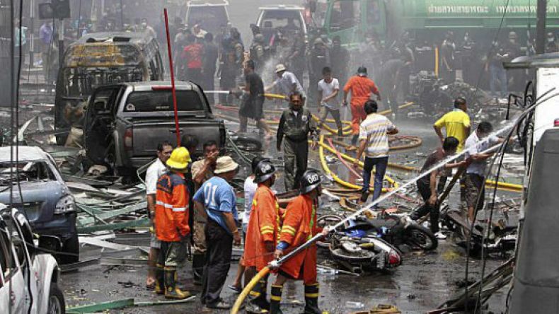 سلسلة انفجارات تهز تايلندا وتسفر عن 4 قتلى وعديد الجرحى