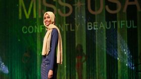 صومالية محجبة تشارك في مسابقة ملكة جمال أمريكا!