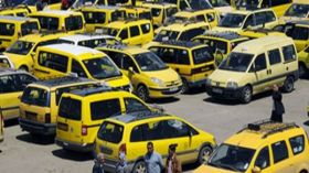 سيارات الأجرة بأم الطبول الحدودية بالطارف في إضراب